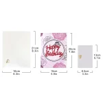 corporate 3d birthday card printing service wholesale