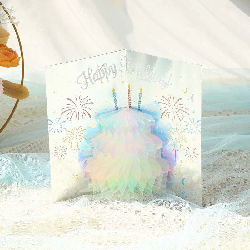 corporate 3d birthday card printing service wholesale