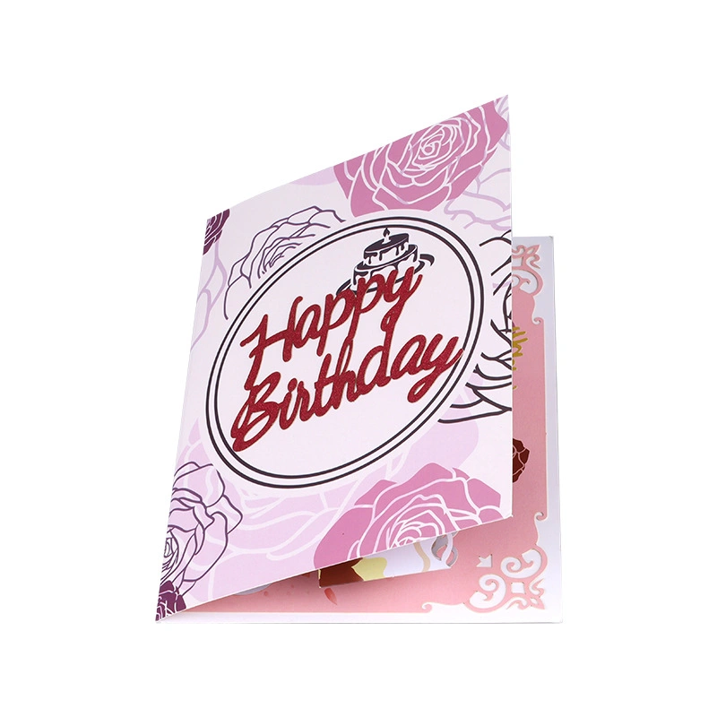 corporate 3d birthday card printing service wholesale