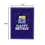 corporate 3d birthday card printing service wholesale