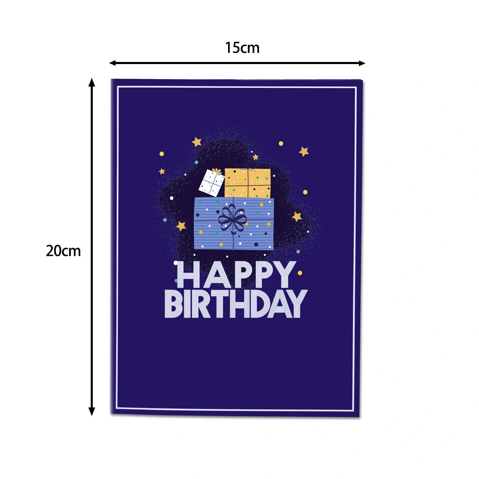 corporate 3d birthday card printing service wholesale
