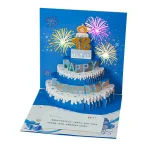 corporate 3d birthday card printing service wholesale