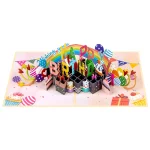 corporate 3d birthday card printing service wholesale