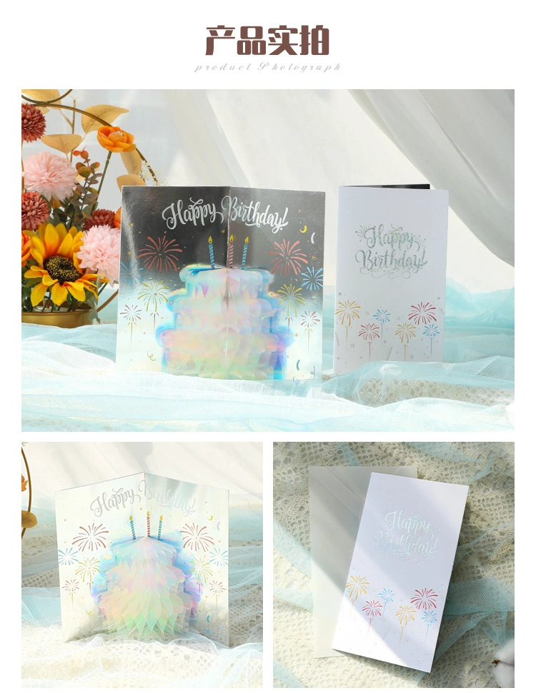 corporate 3d birthday card printing service wholesale