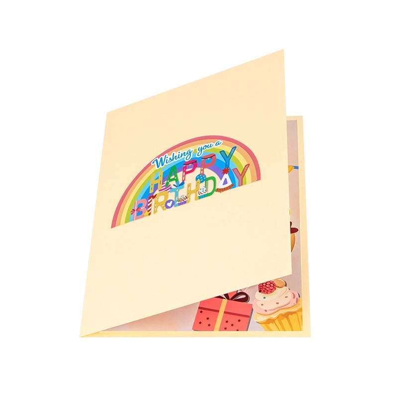 corporate 3d birthday card printing service wholesale