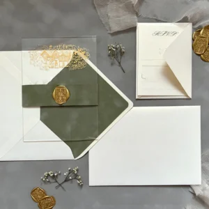luxury wax seal wedding invitations | wholesale bulk