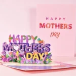 mother's day 3d pop up card | wholesale floral greeting cards