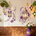 ramadan lantern wall stickers