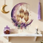 ramadan lantern wall stickers | eco friendly removable decals